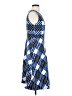 Talbots Hearts Blue Casual Dress Size 2 - photo 4
