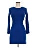 Reformation Solid Blue Casual Dress Size M - photo 1