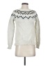 Ann Taylor LOFT Chevron-herringbone Ivory Pullover Sweater Size XS - photo 1
