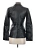 Zara Basic 100% Leather Black Blazer Size S - photo 2