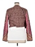 Soft Surroundings 100% Cotton Print Gold Jacket Size XL - photo 2