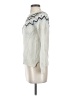 Ann Taylor LOFT Chevron-herringbone Ivory Pullover Sweater Size XS - photo 5