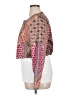 Soft Surroundings 100% Cotton Print Gold Jacket Size XL - photo 5