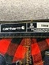 Carhartt Chevron-herringbone Blue Jeans Size 12 - photo 7