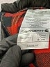 Carhartt Chevron-herringbone Blue Jeans Size 12 - photo 8