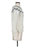Ann Taylor LOFT Chevron-herringbone Ivory Pullover Sweater Size XS - photo 4