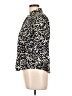 Westbound 100% Cotton Animal Print Black 3/4 Sleeve Blouse Size 12 Petite - photo 5