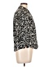 Westbound 100% Cotton Animal Print Black 3/4 Sleeve Blouse Size 12 Petite - photo 4