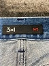 3x1 Chevron-herringbone Blue Jeans Size 28 waist - photo 7