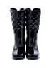 Hunter Black Rain Boots Size 6 - photo 2
