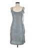 Guess Metallic Silver Cocktail Dress Size M - photo 1
