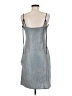 Guess Metallic Silver Cocktail Dress Size M - photo 2