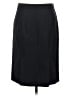 Laundry by Design Solid Black Wool Skirt Size 2 - photo 2