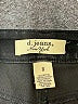d.jeans Solid Black Denim Shorts Size 8 - photo 3