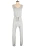Caution to the Wind Metallic Gray Jumpsuit Size S - photo 1