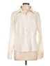 Covington Chevron-herringbone Ivory Long Sleeve Blouse Size L - photo 1