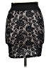 Valia 100% Polyester Black Formal Skirt Size M - photo 1