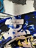 Parker 100% Silk Print Blue Romper Size XS - photo 4