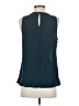 Laundry by Shelli Segal 100% Polyester Teal Sleeveless Blouse Size S - photo 2