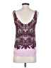 J.Crew 100% Silk Purple Sleeveless Silk Top Size 00 - photo 2