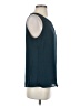 Laundry by Shelli Segal 100% Polyester Teal Sleeveless Blouse Size S - photo 4