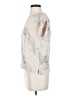 Theory 100% Silk Ivory Short Sleeve Silk Top Size P (petite) - photo 5