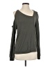 LNA Gray Long Sleeve Top Size XS - photo 1