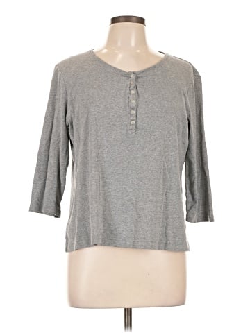 Croft & Barrow 3/4 Sleeve Top (view 1)