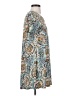Veronica M. Paisley Teal Casual Dress Size XS - photo 4