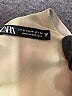 Zara 100% Polyester Ivory Sleeveless Top Size M - photo 7