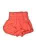 FP Movement Solid Orange Shorts Size S - photo 1