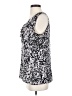 Banana Republic 100% Polyester Polka Dots Silver Sleeveless Blouse Size S - photo 5
