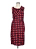 Marc by Marc Jacobs Plaid Red Cocktail Dress Size 6 - photo 1