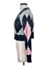 American Eagle Outfitters Argyle Blue Cardigan Size S - photo 5