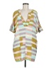 Mara Hoffman Color Block Tan Casual Dress Size M - photo 1