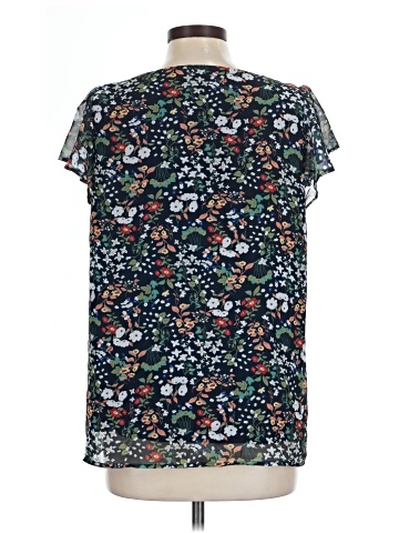 Allegra K Short Sleeve Blouse (view 2)