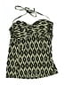 Robin Piccone Print Green Swimsuit Top Size S - photo 1