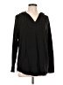 Lou & Grey Black Pullover Hoodie Size L - photo 1