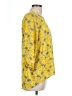 Papermoon 100% Polyester Yellow 3/4 Sleeve Blouse Size L - photo 4