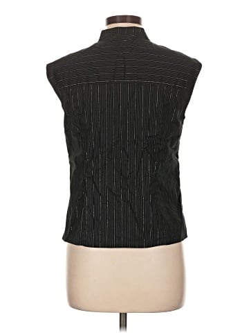 White House Black Market Sleeveless Button-Down Shirt (view 2)