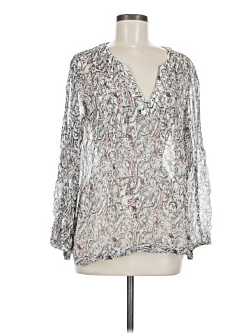 J.Jill Long Sleeve Silk Top (view 1)