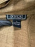NYCC 100% Polyester Brown Coat Size XL - photo 6