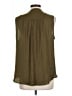 Vince Camuto 100% Polyester Green Sleeveless Blouse Size L - photo 2