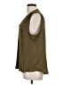 Vince Camuto 100% Polyester Green Sleeveless Blouse Size L - photo 5