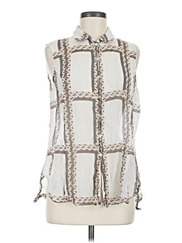 Theyskens' Theory Sleeveless Button-Down Shirt (view 1)