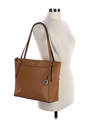 MICHAEL Michael Kors Leather Tote (view 2)