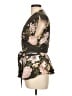 Ann Taylor LOFT Floral Brown Kimono Size L - photo 5