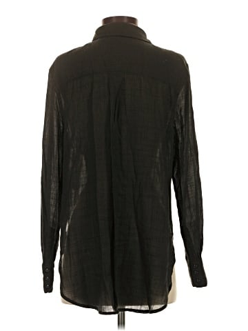 Free People Long Sleeve Button-Down Shirt (view 2)