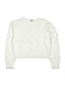 Crewcuts 100% Cotton Hearts Ivory Pullover Sweater Size 14 - 15 - photo 1