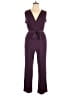 NY Collection Solid Purple Jumpsuit Size XL (petite) - photo 1